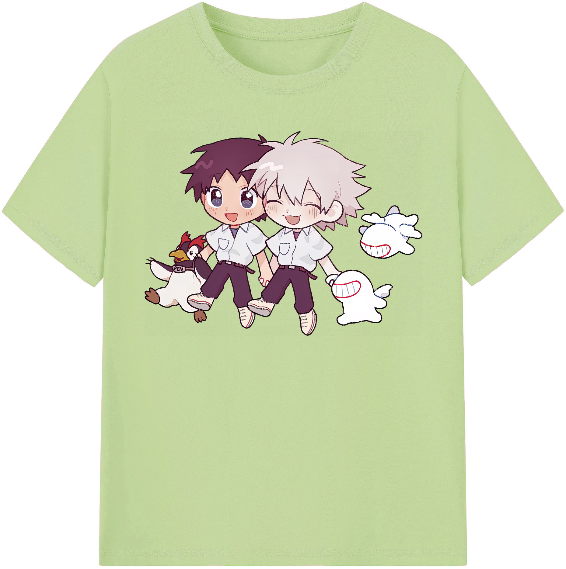 （画像用） EVA 新世紀エヴァンゲリオン 綿100％半袖Tシャツ（フロントプリント）